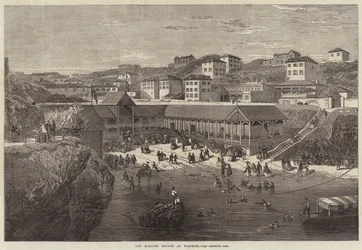 Die Morgenlounge in Biarritz